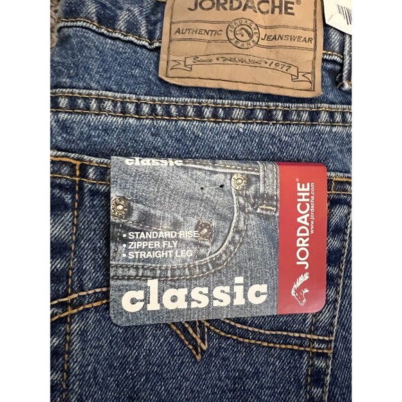VTG NWT Jordache 5-pocket Jeans Classic Fit Denim Ladies Sz 9/10 Petite Straight - Picture 7 of 11